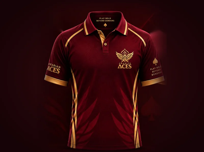 Aces match jersey, front